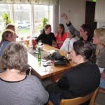 Ewa, Sussie, Gunilla, Jessica, Birgitta, Inger, Birgitta S, Anette och Lena
